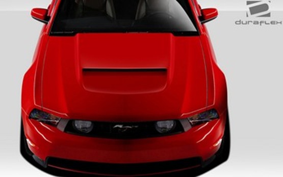 Duraflex CV-X Version 8 Hood 2010-12 Ford Mustang Duraflex CV-X Version 8 Hood 2010-12 Ford Mustang